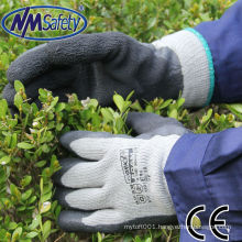 NMSAFETY LATEX TERRY KNIT LINER ANTI-CORRSION CHEMICAL WINTER WORKING GLOVE